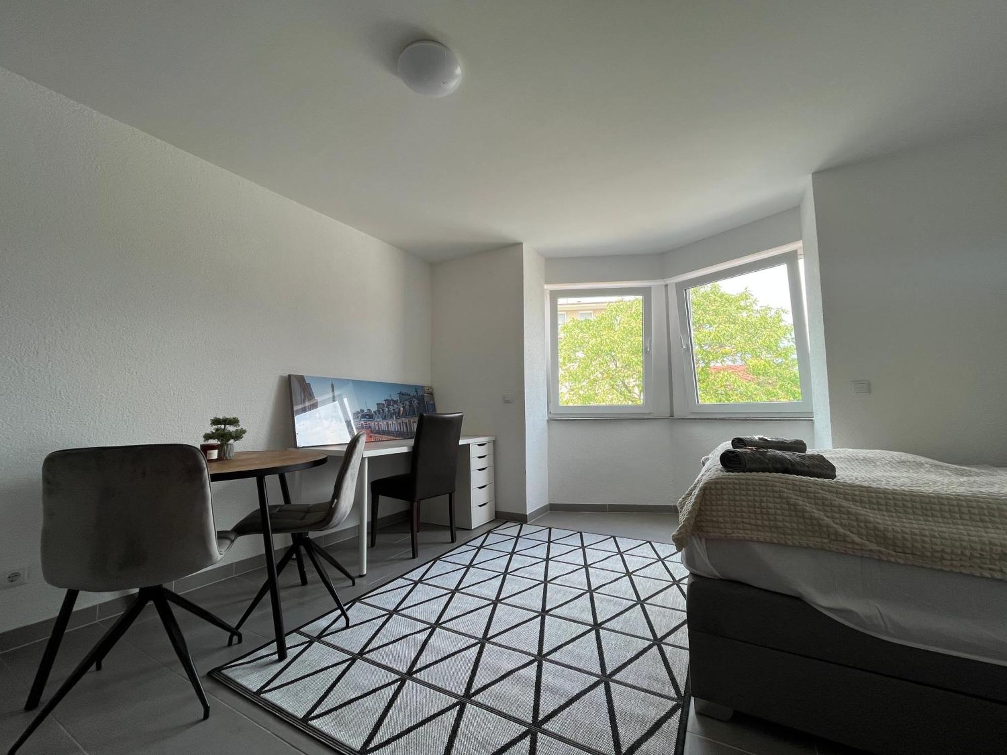 Simplex Apartments Am Europaplatz Karlsruhe Rom bilde