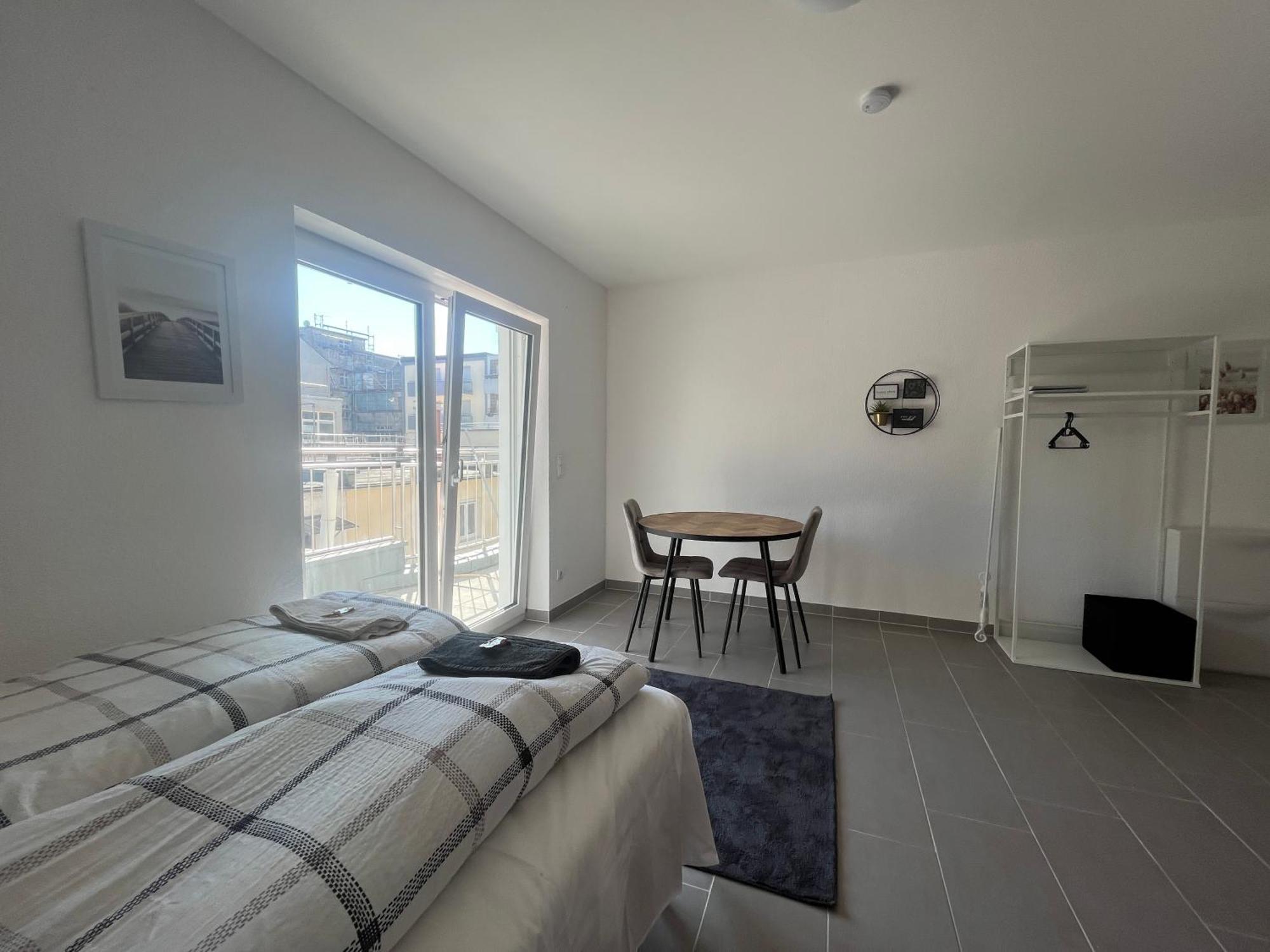 Simplex Apartments Am Europaplatz Karlsruhe Rom bilde
