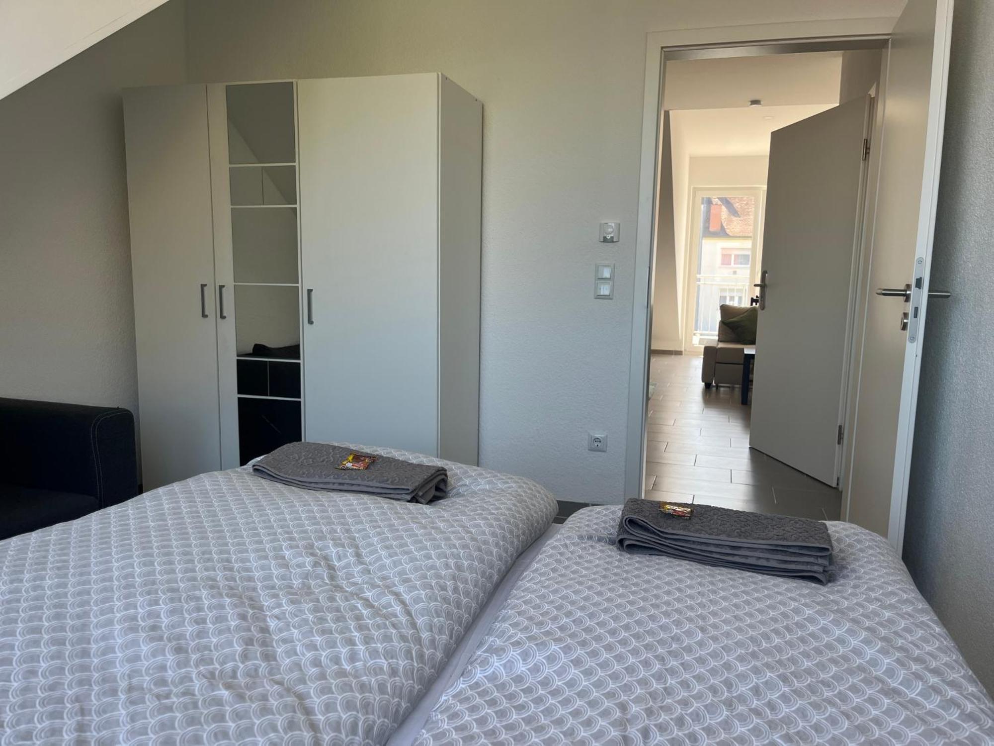 Simplex Apartments Am Europaplatz Karlsruhe Rom bilde