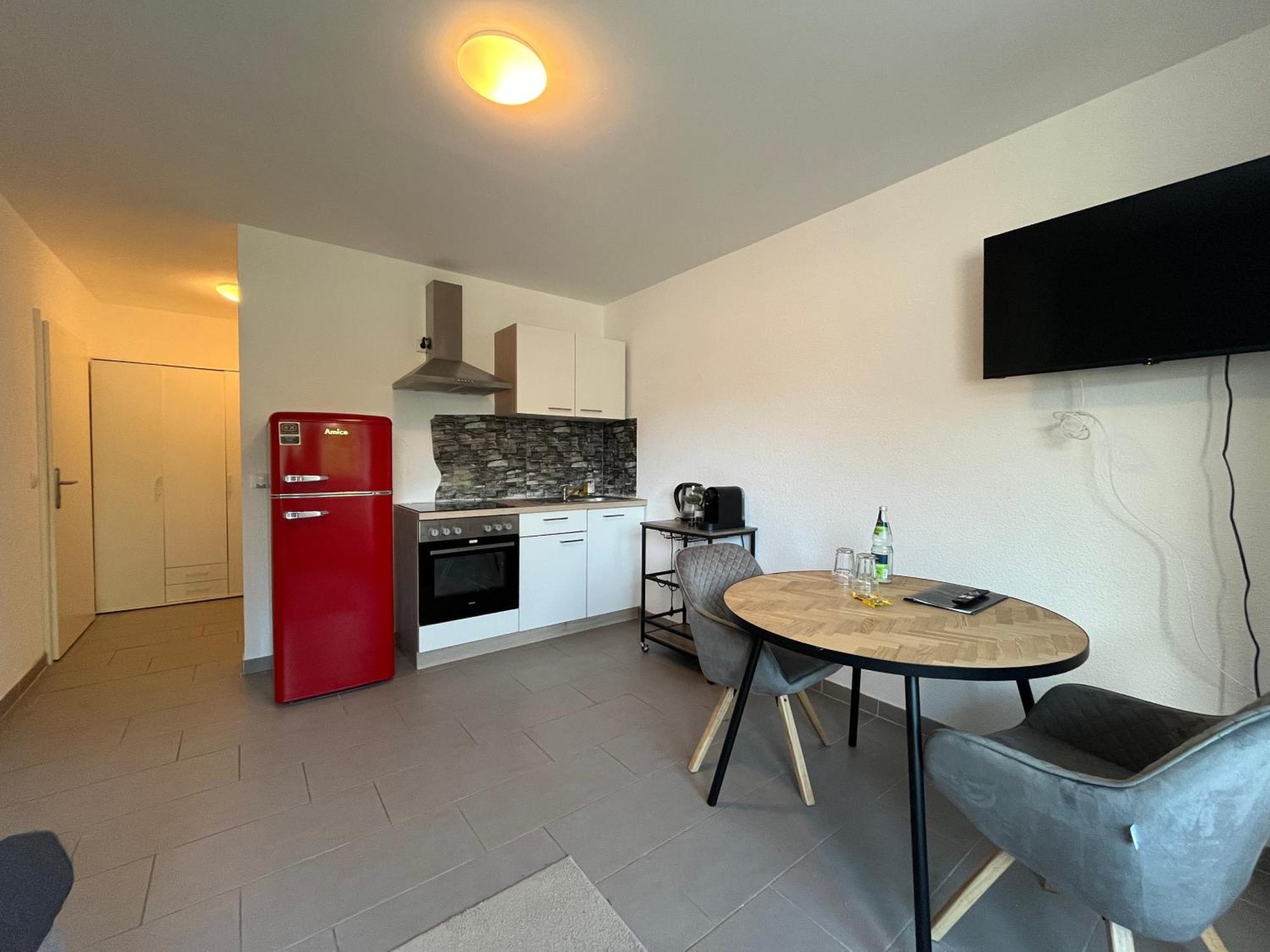 Simplex Apartments Am Europaplatz Karlsruhe Rom bilde