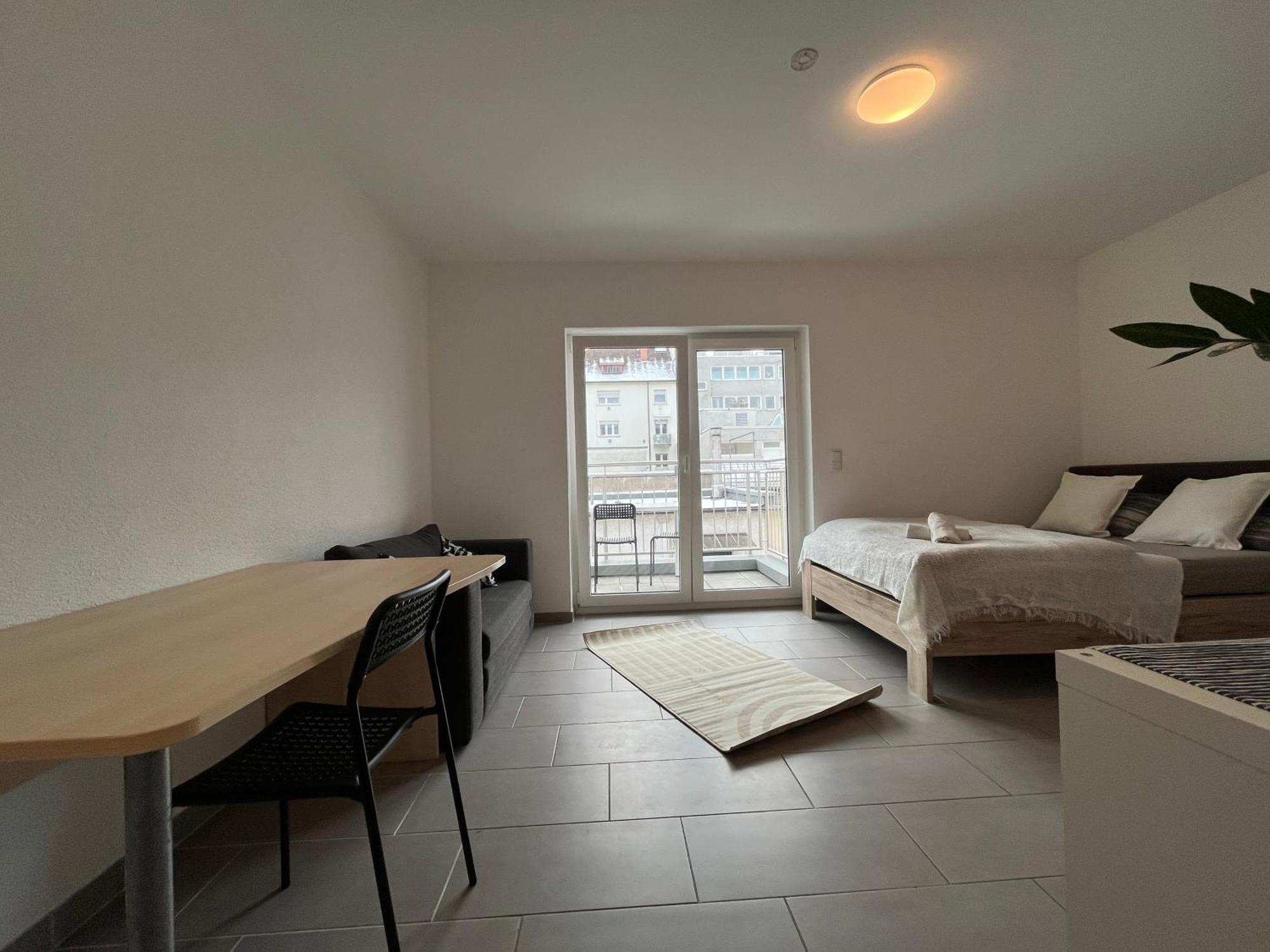 Simplex Apartments Am Europaplatz Karlsruhe Rom bilde