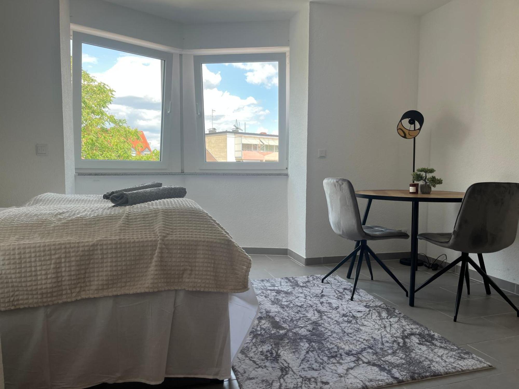 Simplex Apartments Am Europaplatz Karlsruhe Rom bilde