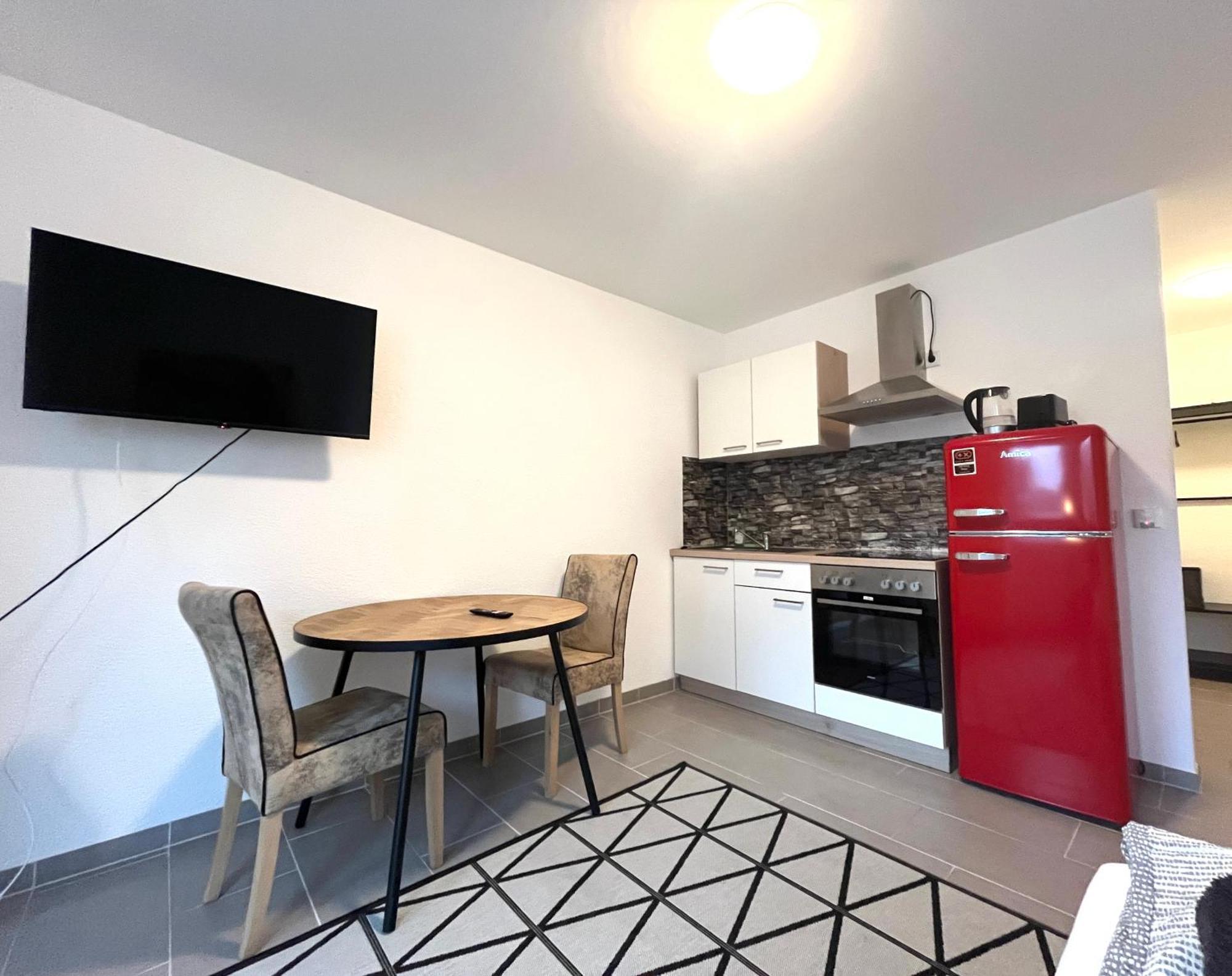 Simplex Apartments Am Europaplatz Karlsruhe Rom bilde