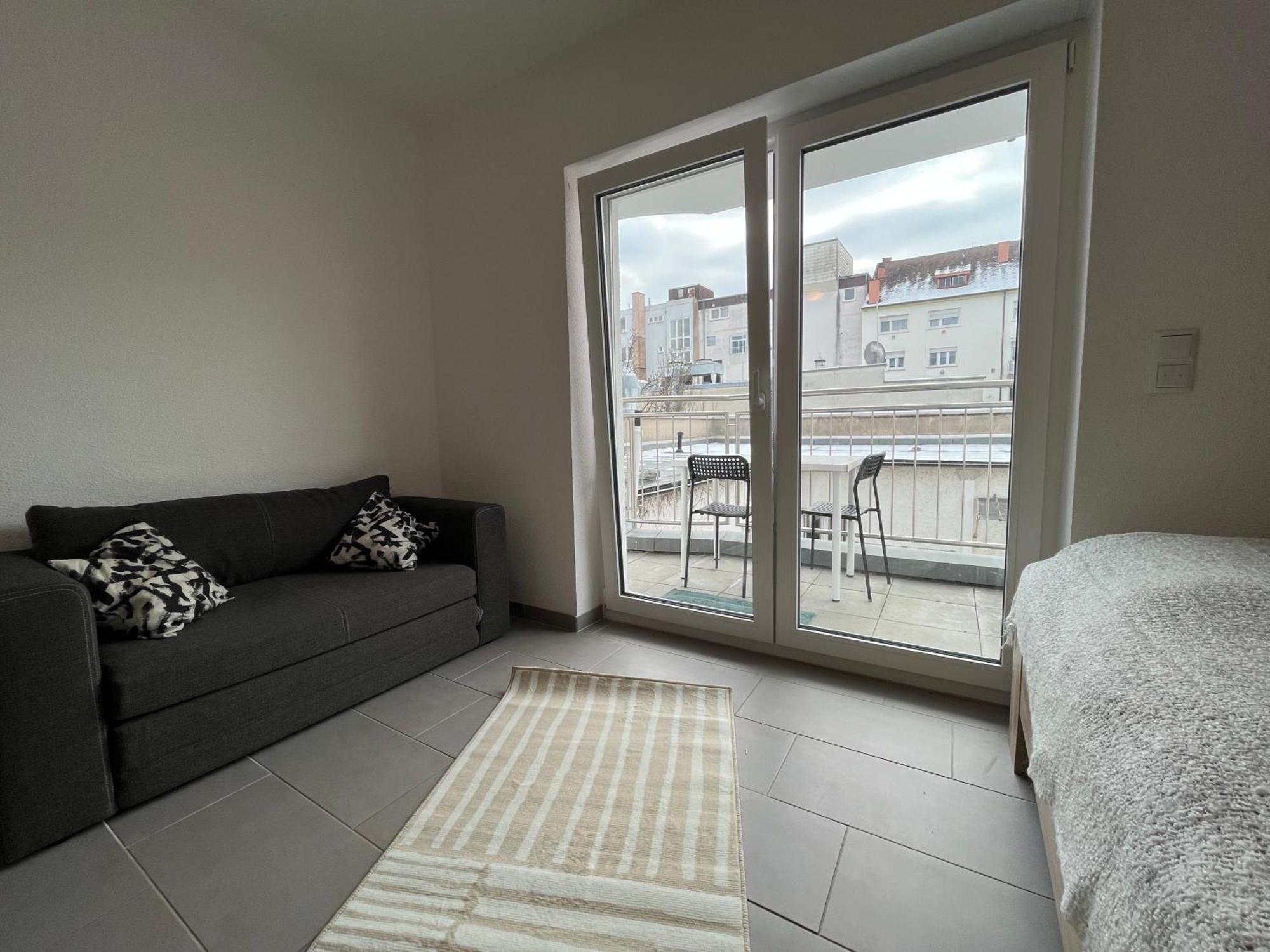 Simplex Apartments Am Europaplatz Karlsruhe Rom bilde